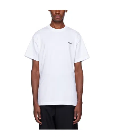 AMBUSH LOGO-EMBROIDERED CREW-NECK T-SHIRT
