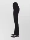 Ambush Logo Embroidered High-waisted Flared Trousers