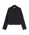 Ambush Logo-embroidered Track Jacket In Black