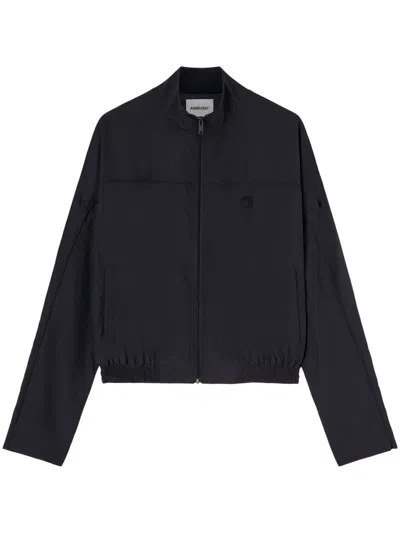 AMBUSH LOGO-EMBROIDERED TRACK JACKET