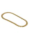 Ambush Logo Engraved Heart In Golden