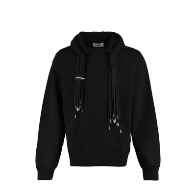 Ambush Logo Hooded Sweatshirt Men In Black
