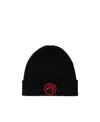 Ambush Logo-patch Wool Beanie In Black