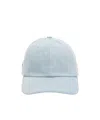 Ambush Logo-plaque Denim Hat In White