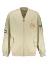 LOGO-PRINT BOMBER JACKET