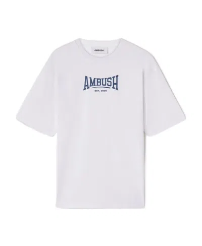 Ambush Logo-print T-shirt In White