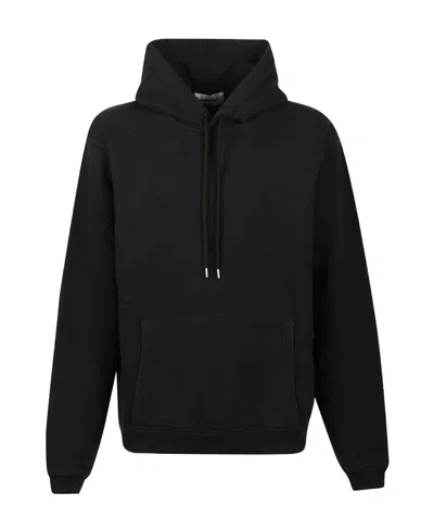 Ambush Logo Printed Drawstring Hoodie In Black