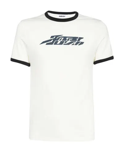 Ambush Logo Short-sleeved T-shirt In White