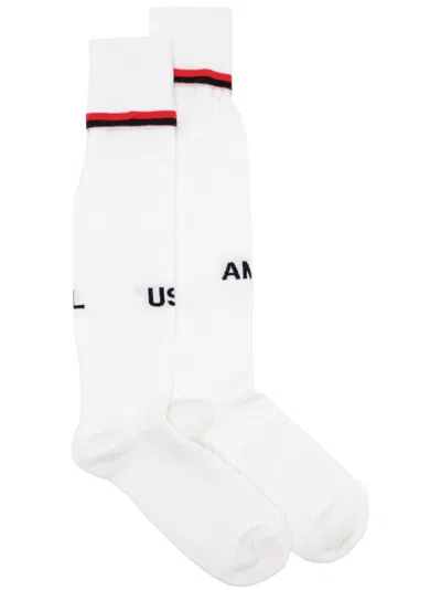 Ambush Logo Soccer Socks In Neutrals
