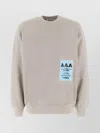 Ambush Loose Fit Cotton Sweatshirt With Pass Graphic Print
