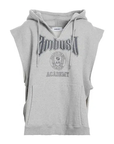 Ambush Man Cape Grey Size M Cotton, Polyester