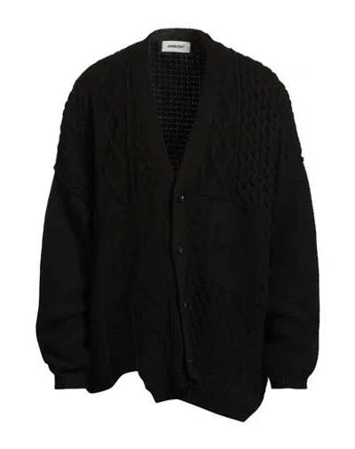 Ambush Man Cardigan Black Size S Polyamide, Wool, Viscose, Cashmere