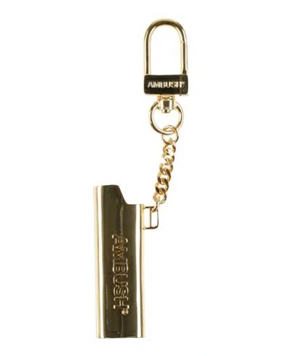 Ambush Man Key Ring Gold Size - Metal