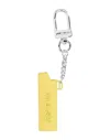 Ambush Logo Charm Keyring In Yellow