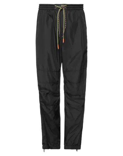 AMBUSH AMBUSH MAN PANTS BLACK SIZE L POLYESTER, POLYURETHANE, POLYAMIDE, ELASTANE