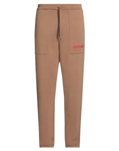 Ambush Man Pants Camel Size M Cotton In Beige