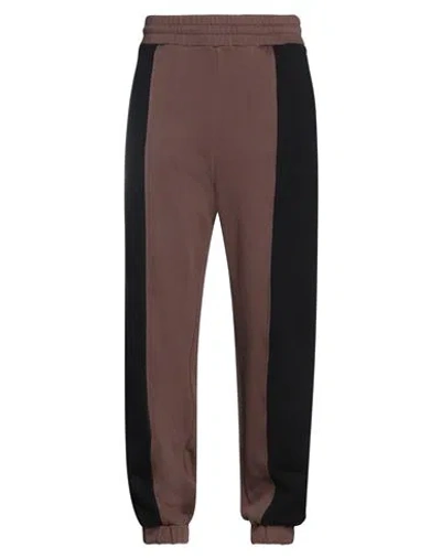 Ambush Man Pants Light Brown Size L Cotton, Elastane In Beige