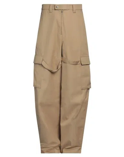 Ambush Man Pants Sand Size M Cotton In Beige