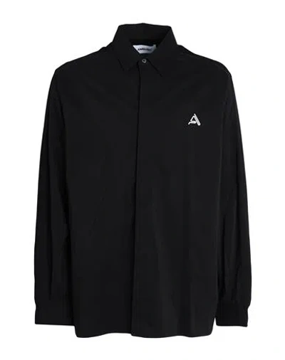 Ambush Man Shirt Black Size M Cotton, Nylon, Polyurethane