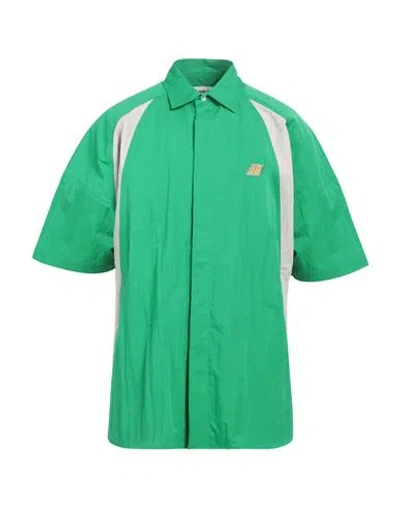 Ambush Man Shirt Green Size L Cotton, Nylon, Rayon