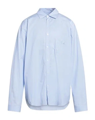Ambush Man Shirt Sky Blue Size 40 Cotton