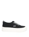 Ambush Lace-up Flatform Sneakers In Black