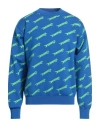 Ambush Man Sweater Bright Blue Size M Virgin Wool, Polyamide, Elastane