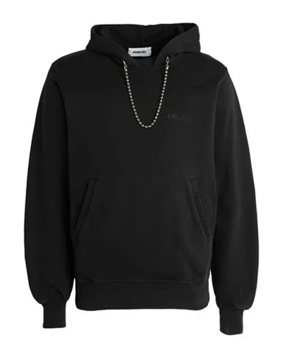 AMBUSH AMBUSH MAN SWEATSHIRT BLACK SIZE L COTTON, POLYESTER