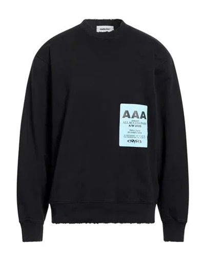 Ambush Man Sweatshirt Black Size Xl Cotton