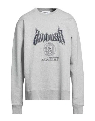 AMBUSH AMBUSH MAN SWEATSHIRT GREY SIZE M COTTON, POLYESTER