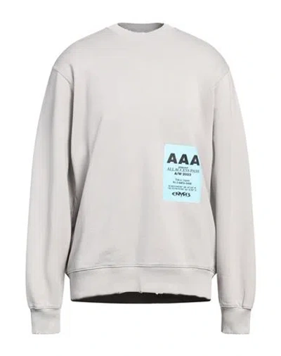 Ambush Man Sweatshirt Light Grey Size M Cotton In 0601