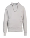 Ambush Woman Sweatshirt Light Grey Size Xs Cotton, Polyester In Grey
