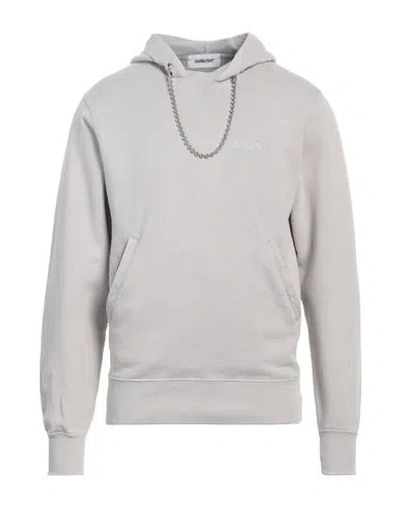 Ambush Woman Sweatshirt Light Grey Size Xs Cotton, Polyester