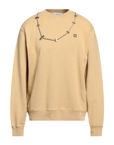 Ambush Man Sweatshirt Sand Size L Cotton, Polyester In Beige