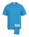 Ambush Waist Pocket T-shirt Deep Water White As In Blue