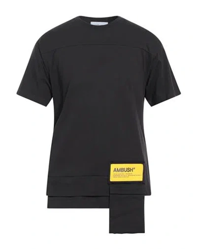 Ambush Man T-shirt Brown Size S Cotton