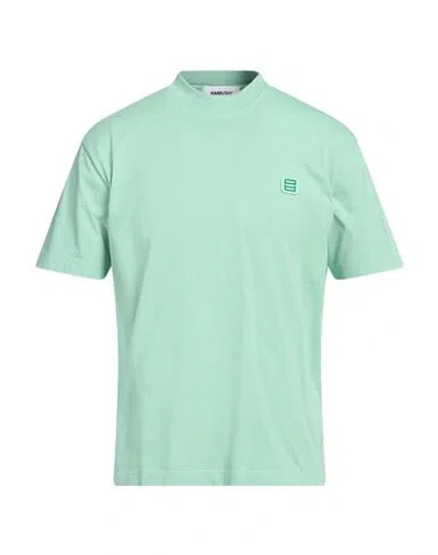 Ambush Man T-shirt Light Green Size M Cotton