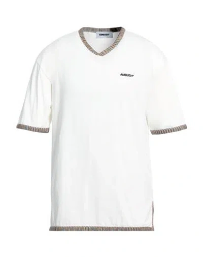Ambush Man T-shirt White Size S Cotton