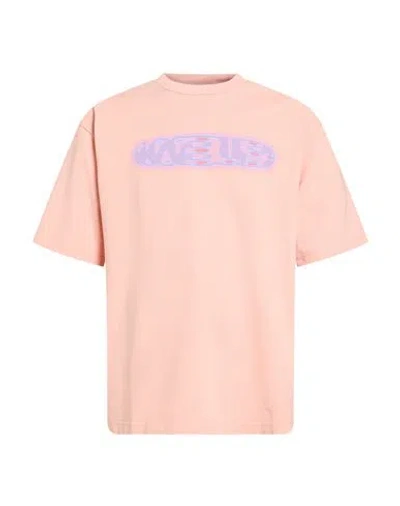 Ambush Man T-shirt Light Pink Size Xl Cotton