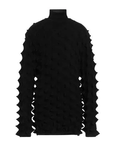 Ambush Man Turtleneck Black Size S Virgin Wool, Polyamide