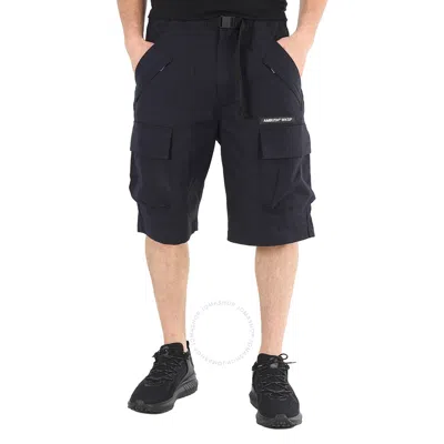 Ambush Men's Black Cotton Cargo Shorts