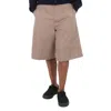 Ambush Oversized Knee-length Shorts In Brown