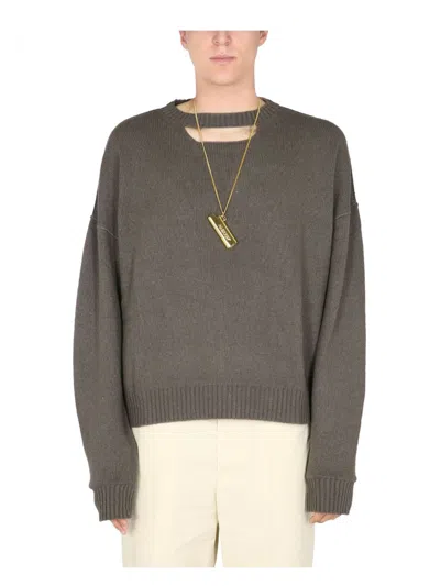 AMBUSH MEN'S OVERSIZE FIT SWEATER