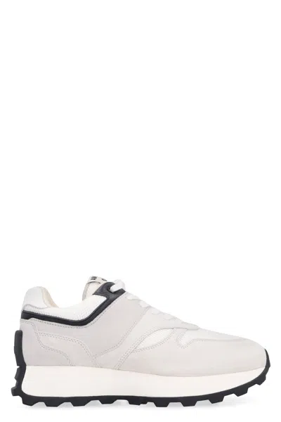 Ambush Men's White Tone-on-tone Sneakers With Contrasting Materials