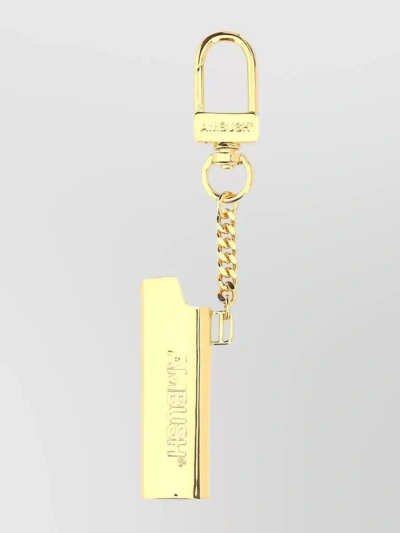 Ambush Metal Hook Lighter Chain In Cream