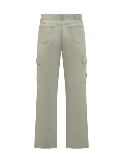 Ambush Mini Cargo Jeans In Light Blue
