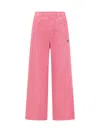 Ambush Mini Paintntaloni In Solid Pink