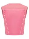 Ambush Mini Top In Solid Pink