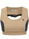 Ambush Sponge Sports Bra In Beige
