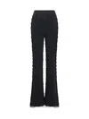 Ambush Black Monogram Lounge Pants In Black